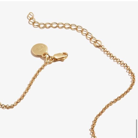 Alex and Ani Wish Upon a Star Necklace + Ring NWT Set in Shiny Gold NWT - Picture 7 of 8